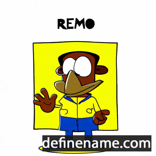 Remolo cartoon