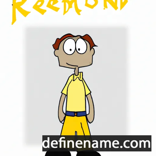 cartoon of the name Remond