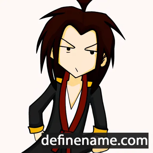 cartoon of the name Ren'ichi