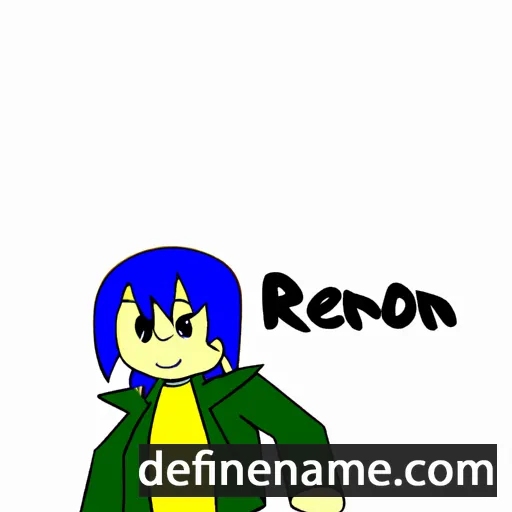 Ren'on cartoon