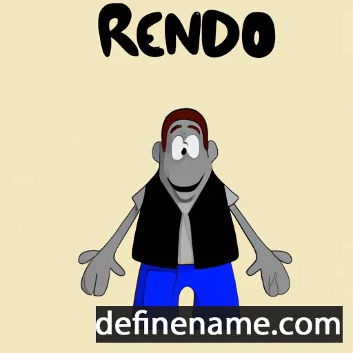 Renâod cartoon