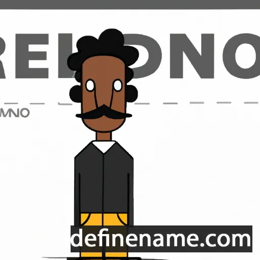 cartoon of the name Renaldo