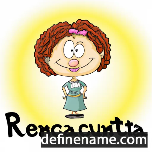 cartoon of the name Renatuccia