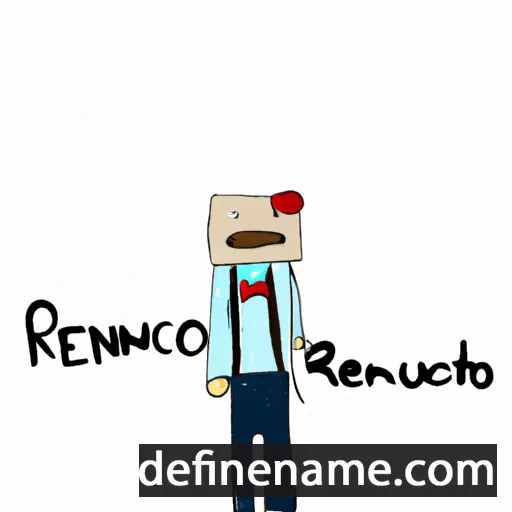 cartoon of the name Renatuccio