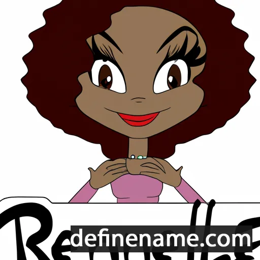 cartoon of the name Renelle