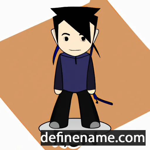 cartoon of the name Renji