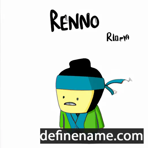 Renjiro cartoon