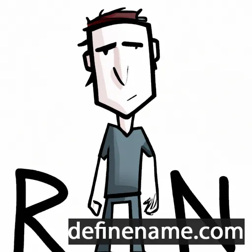 cartoon of the name Renn