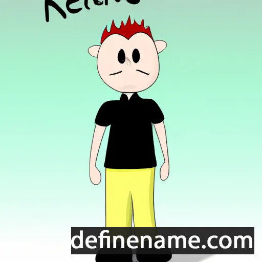 cartoon of the name Rennie