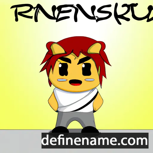 cartoon of the name Rennosuke