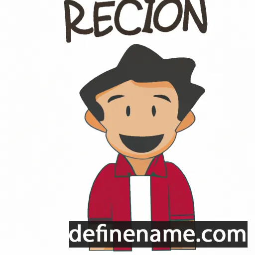 cartoon of the name Renon