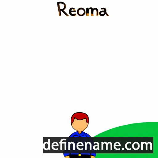 Renona cartoon