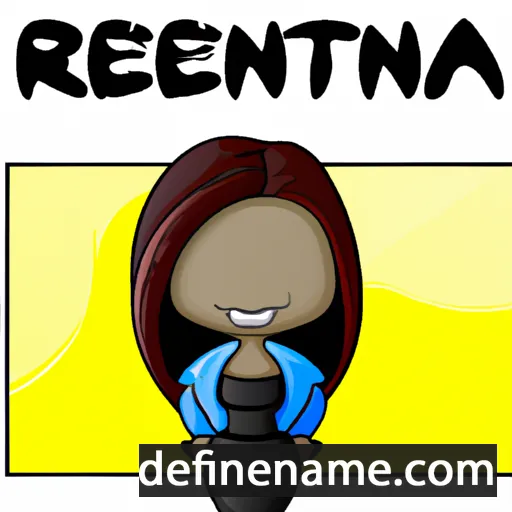 cartoon of the name Renota