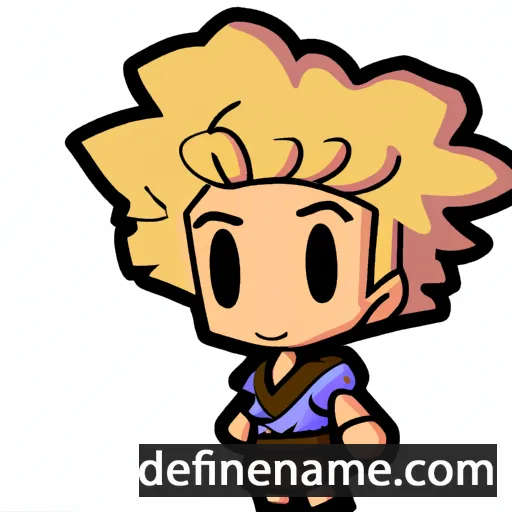 cartoon of the name Renrin