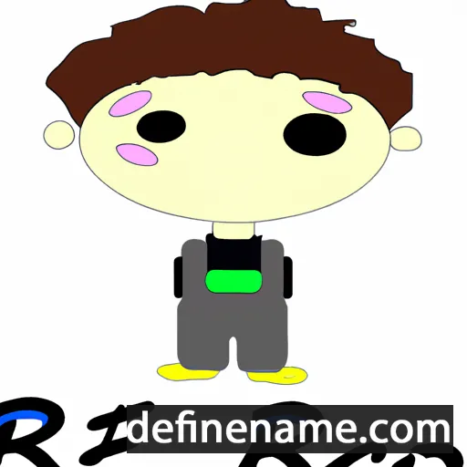 cartoon of the name Reo