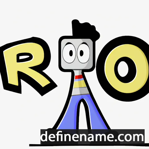 cartoon of the name Reo