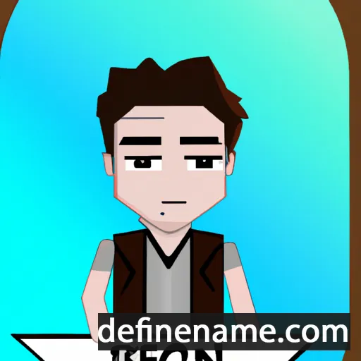 cartoon of the name Reon