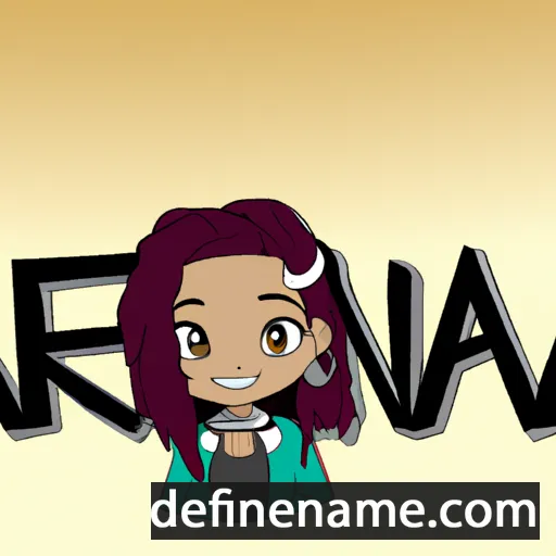 cartoon of the name Reonna