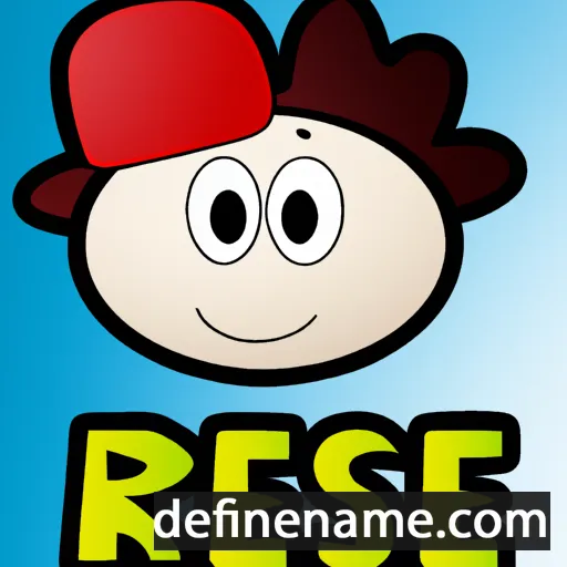 cartoon of the name Rese