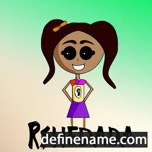 cartoon of the name Reshanda