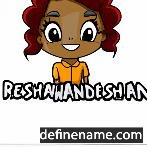 Reshawnda cartoon