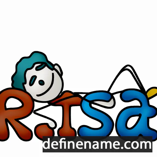 cartoon of the name Rest