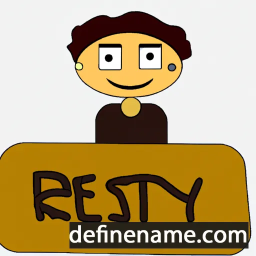 Resty cartoon