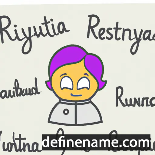 Restytuta cartoon