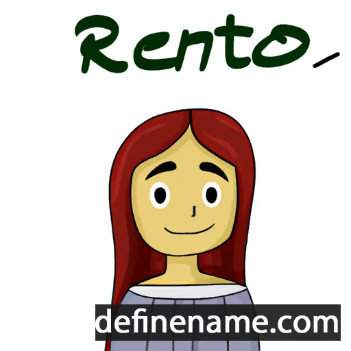 Retno cartoon