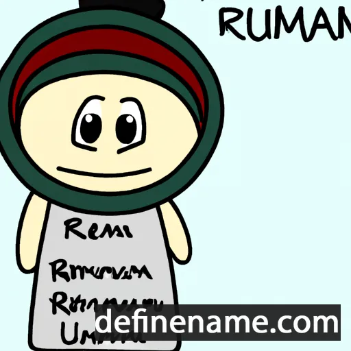 Reumah cartoon