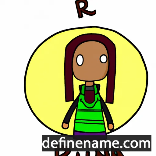 cartoon of the name Reunana