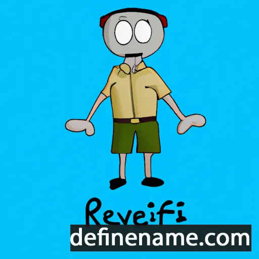 cartoon of the name Revaiti