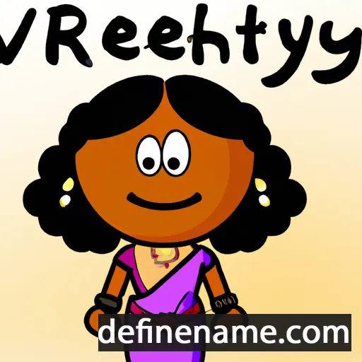 cartoon of the name Revathy