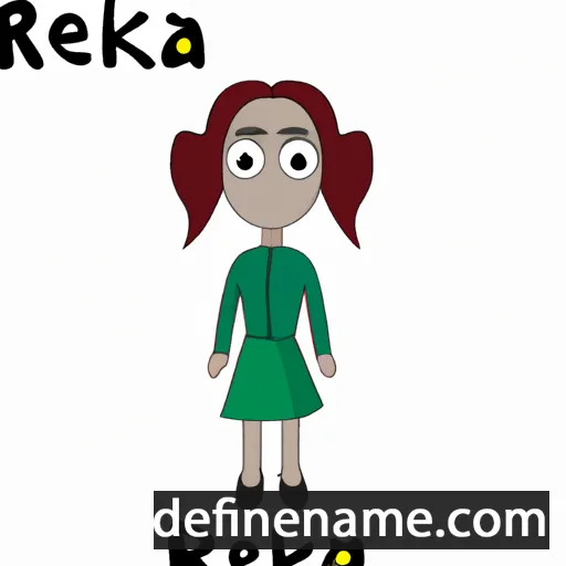 cartoon of the name Revekka