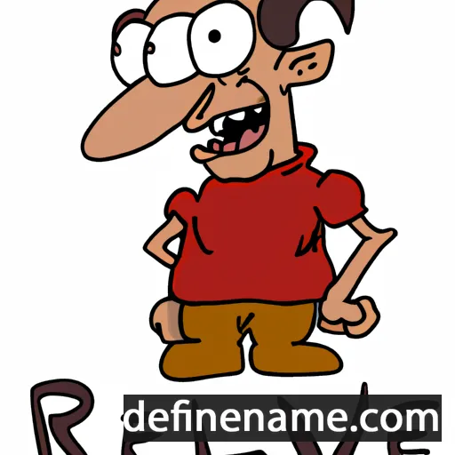 cartoon of the name Revel