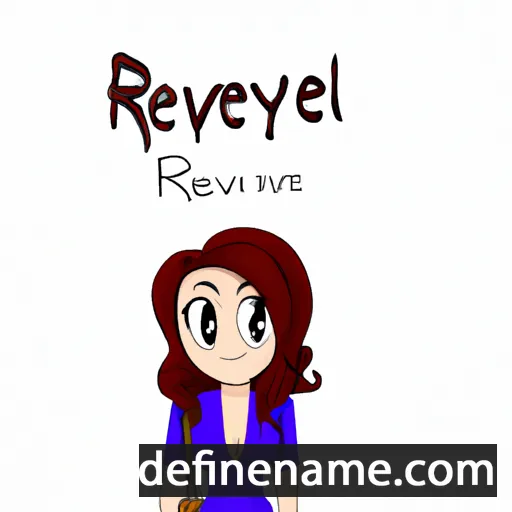 cartoon of the name Revelynne