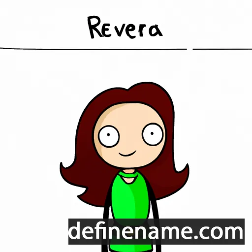 cartoon of the name Reverdia