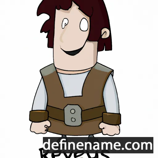 cartoon of the name Reverius