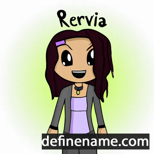 Reviena cartoon