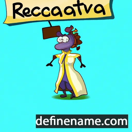 cartoon of the name Revocata