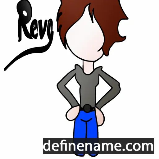 cartoon of the name Revy