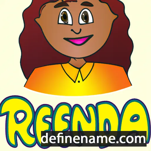 cartoon of the name Rexandra