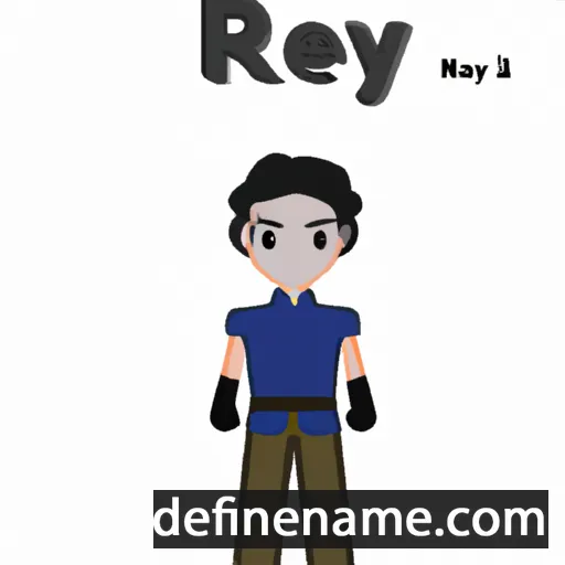 cartoon of the name Rey