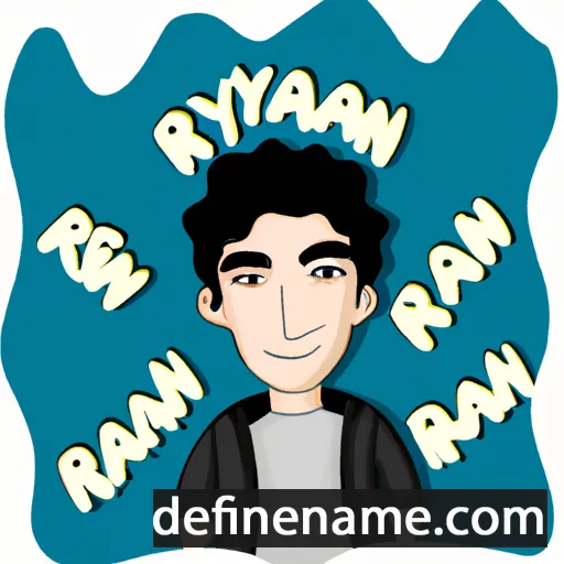 cartoon of the name Reyhan