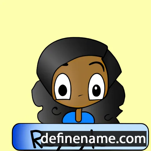 cartoon of the name Reylene