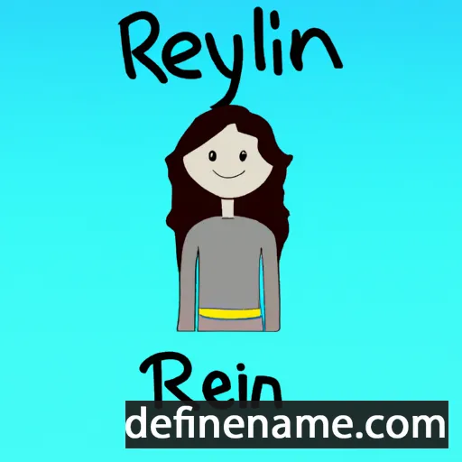 cartoon of the name Reylin