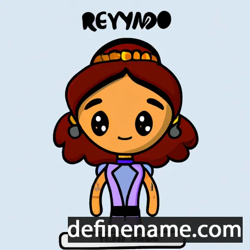 cartoon of the name Reynalda