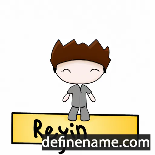 cartoon of the name Reynjun