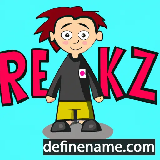 cartoon of the name Rezka