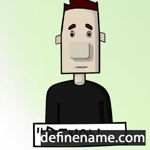 cartoon of the name Reznor